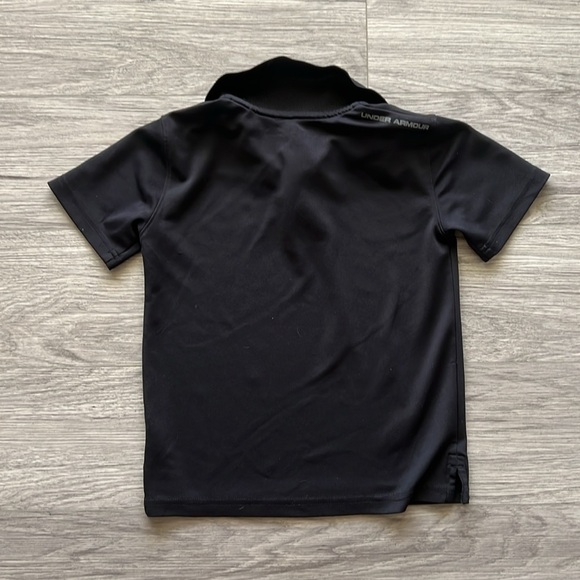 Under Armour Black Heat Gear Polo Size 6 - Picture 5 of 5